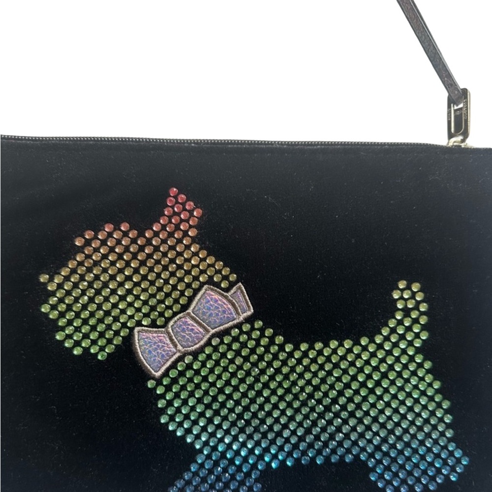 JUICY NWT Scottie Dog Velour Wristlet - Picture 4 of 7